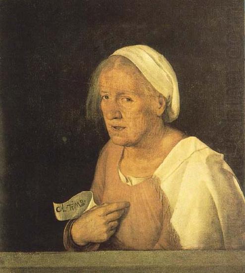 Giorgione Old Woman china oil painting image