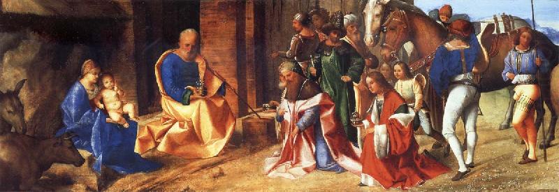 Giorgione The Adoration of the Kings china oil painting image