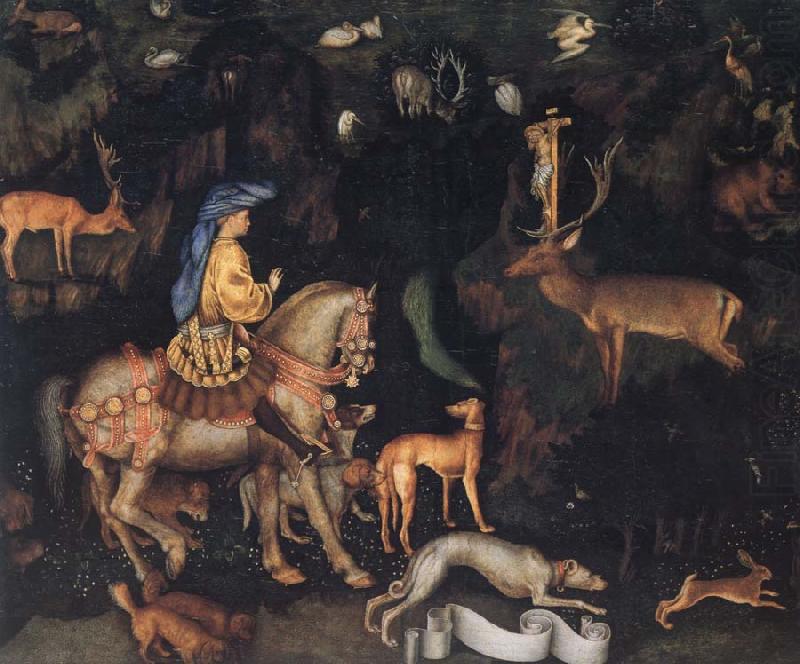 PISANELLO The Vision of Saint Eustace china oil painting image