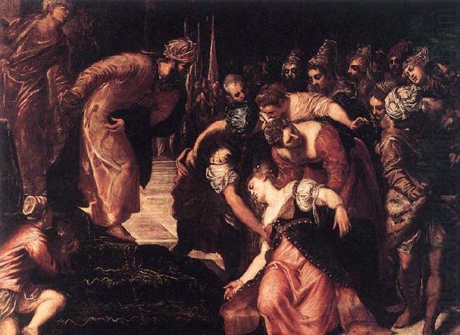 Tintoretto Esther before Ahasuerus china oil painting image