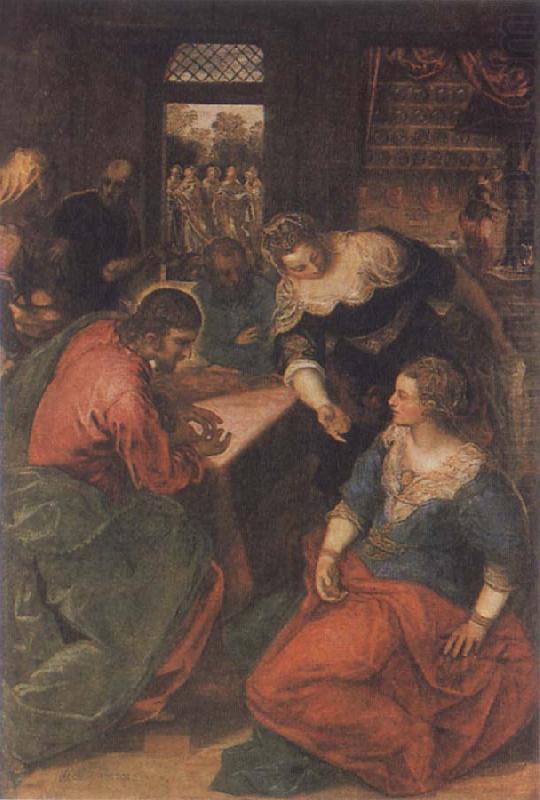 Tintoretto Christ in the House of Mary and Martha china oil painting image