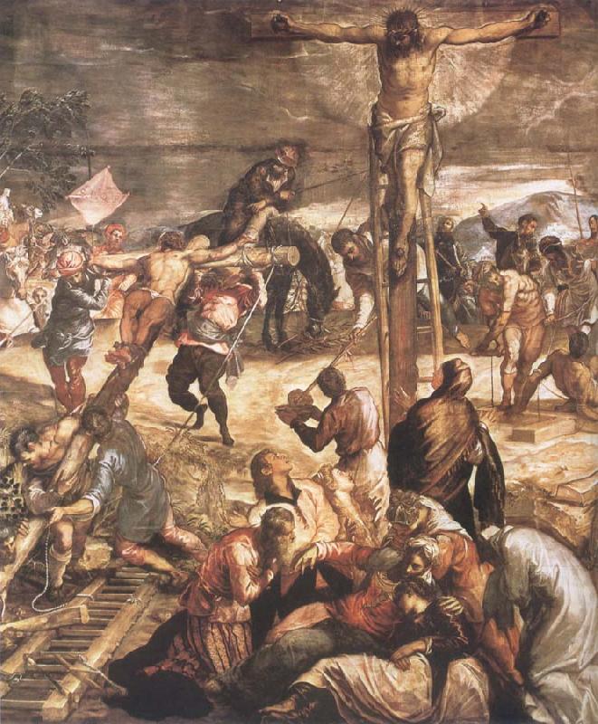 Tintoretto Crucifixion china oil painting image