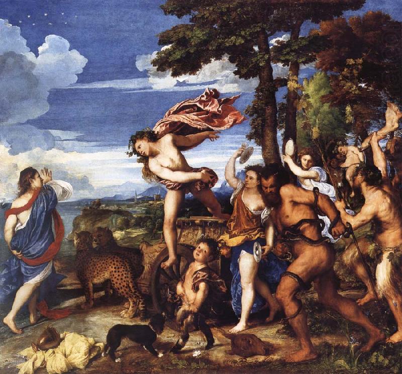 Titian Bacchus and Ariadne china oil painting image