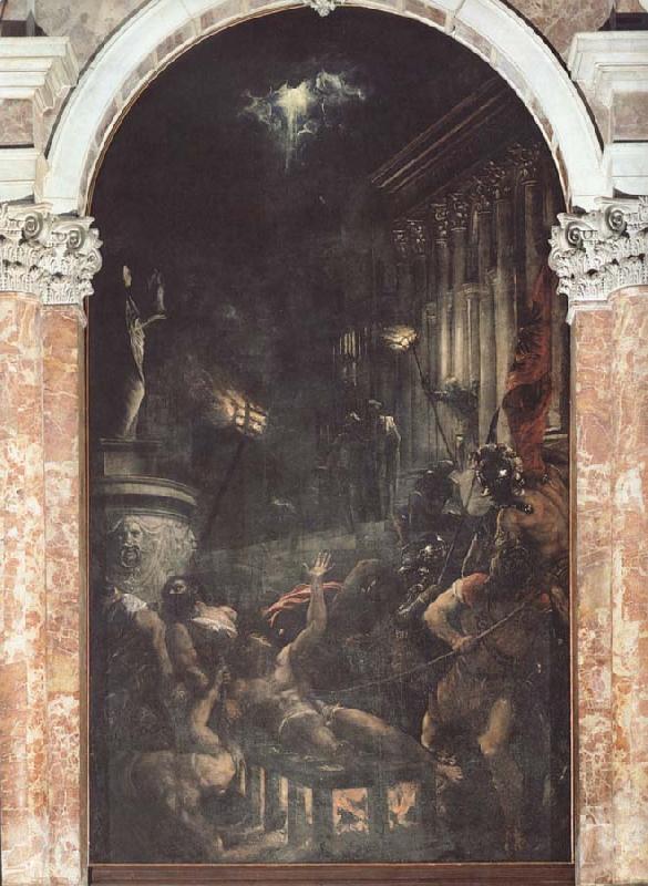 Titian Martyrdom of St.Laurence china oil painting image