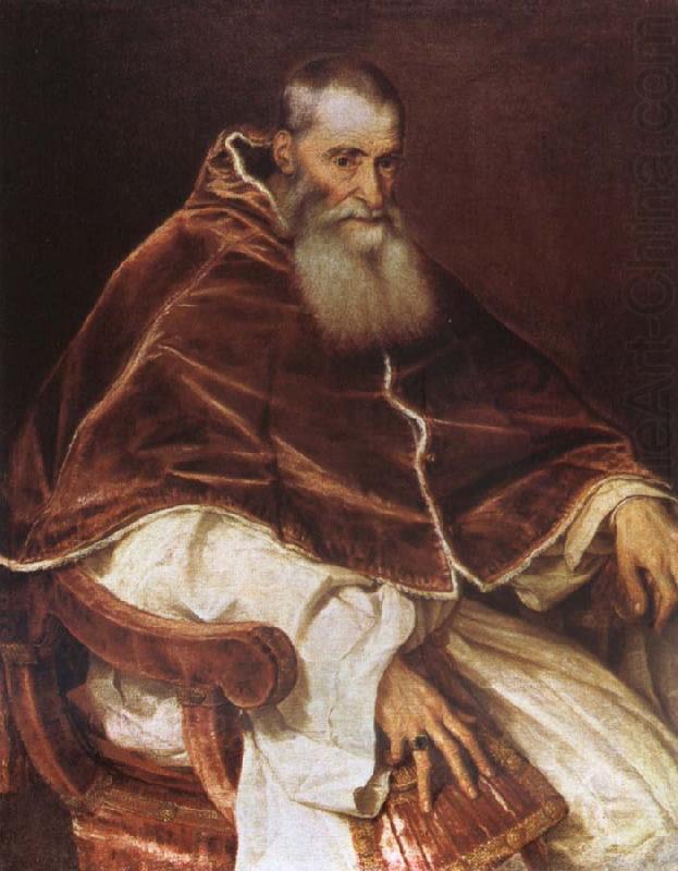 Titian Pope Paul III china oil painting image