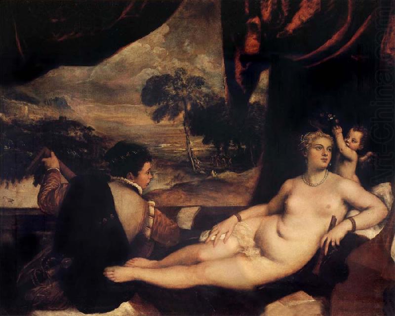 Titian Venus and the Lute Player china oil painting image