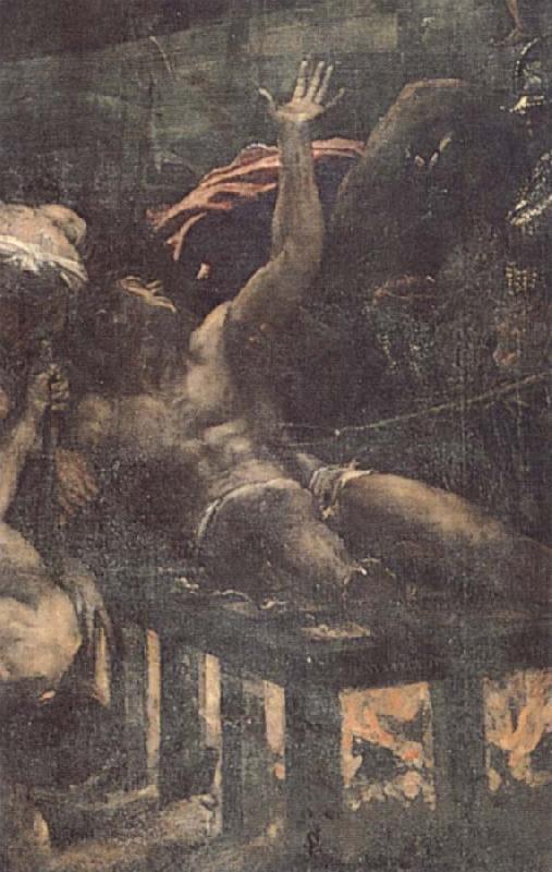 Titian Detail of  Martyrdom of St.Laurence china oil painting image
