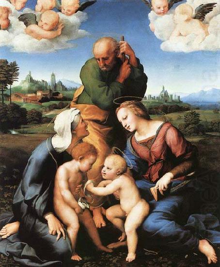 Raffaello The Canigiani Madonna china oil painting image