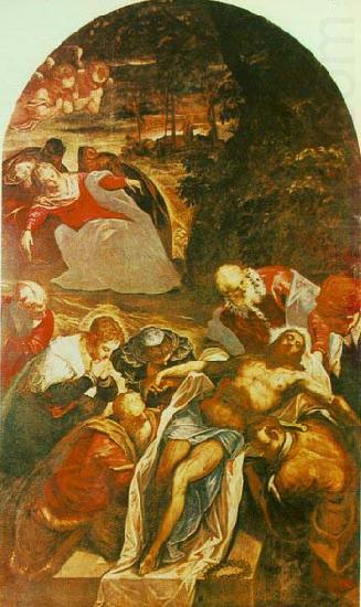 Tintoretto Entombment china oil painting image