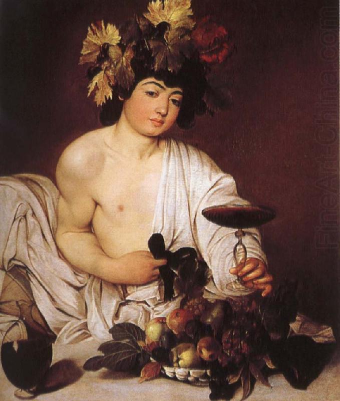 Caravaggio The young Bacchus china oil painting image