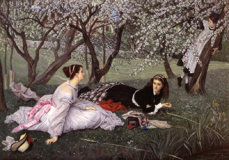 J.J.Tissot Spring china oil painting image