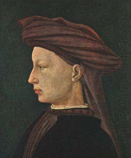 MASACCIO Profile Portrait of a Young Man china oil painting image