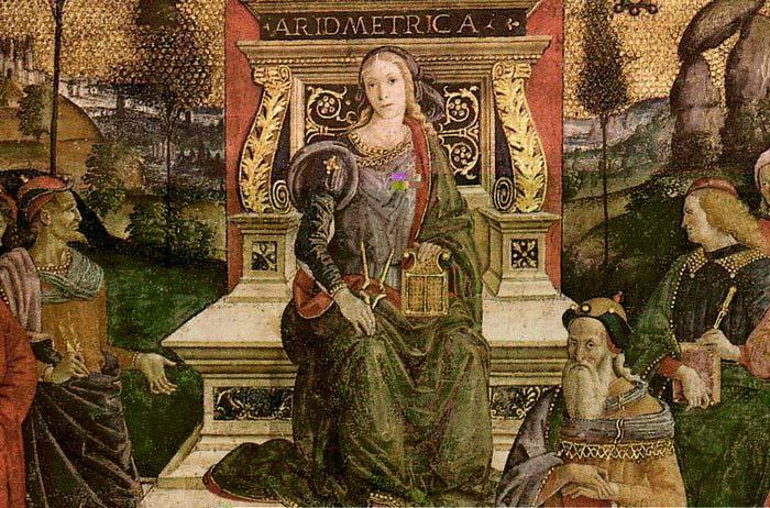 Pinturicchio The Arithmetic china oil painting image