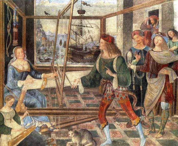 Pinturicchio The Return of Odysseus china oil painting image