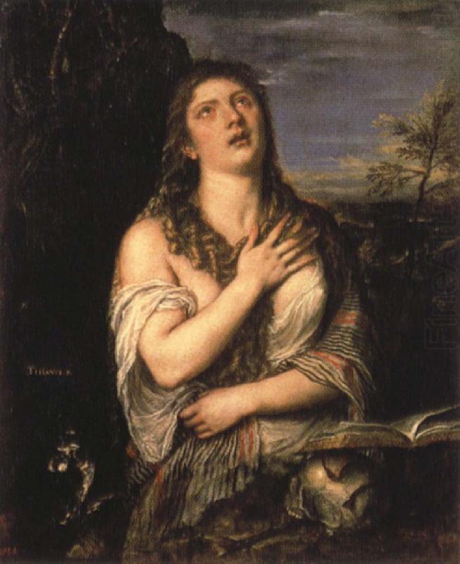 Titian The Penitent Magdalen china oil painting image