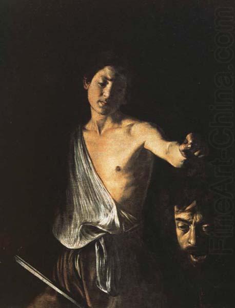 Caravaggio David with the Head of Goliath china oil painting image