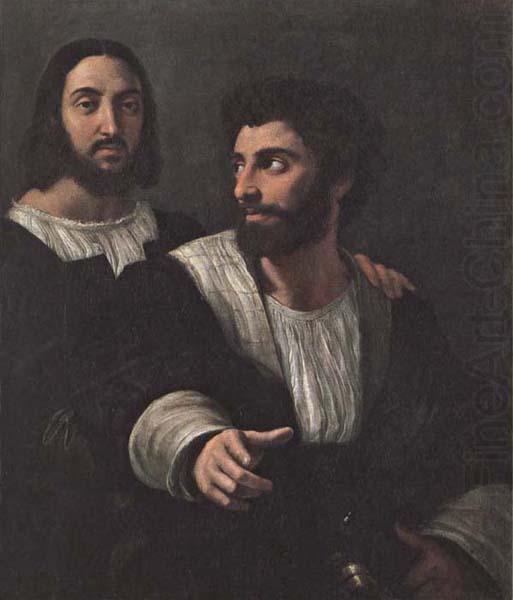 Raphael Portrait of the Artist with a Friend china oil painting image