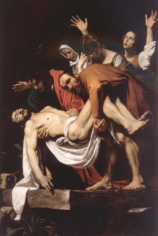 Caravaggio The entombment china oil painting image