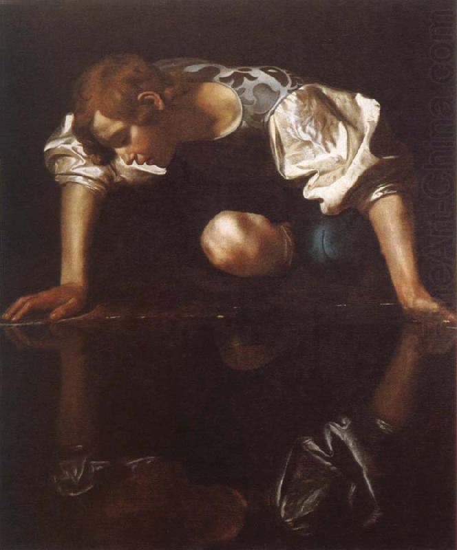 Caravaggio narcissus china oil painting image