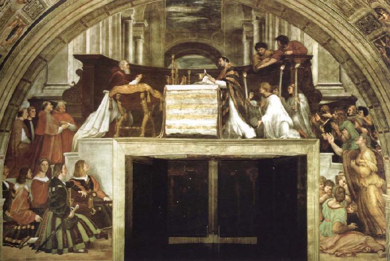 Raphael the mass of bolsena china oil painting image