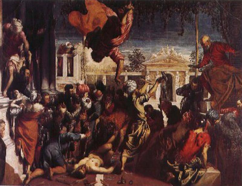 Tintoretto Slave miracle china oil painting image