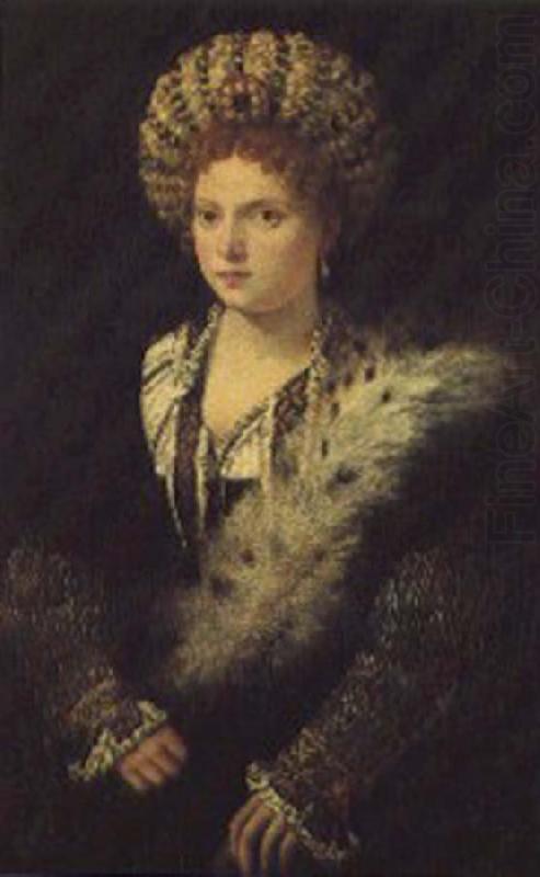 Titian Isabella De Site china oil painting image