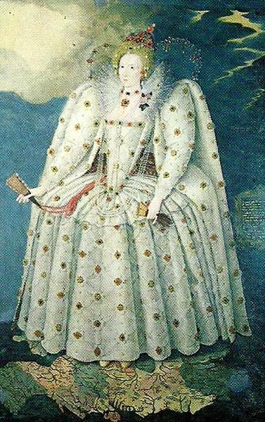 Anonymous queen elizabeth i china oil painting image