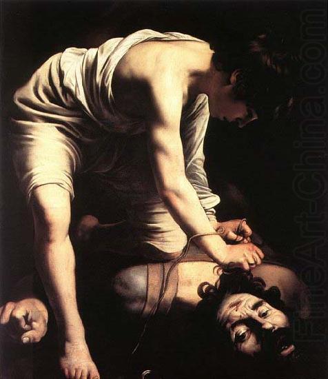 Caravaggio David china oil painting image