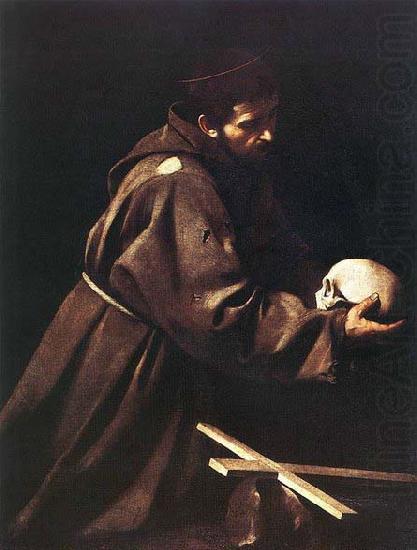 Caravaggio St Francis c. 1606 Oil on canvas china oil painting image