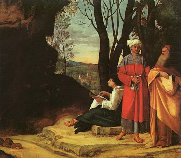 Giorgione The Three Philosophers china oil painting image