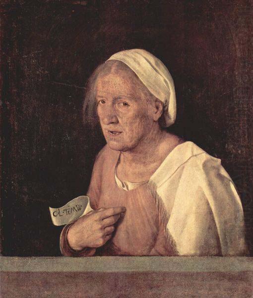 Giorgione The Old Woman china oil painting image