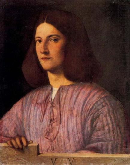 Giorgione The Berlin Portrait of a Man china oil painting image