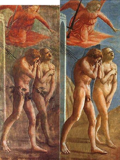 MASACCIO When it was cleaned china oil painting image