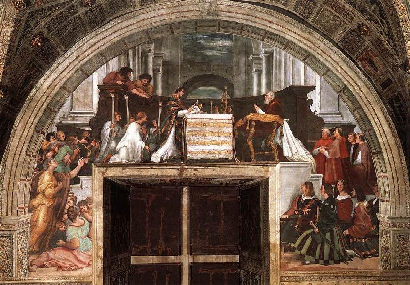 Raphael the mass of bolsena china oil painting image