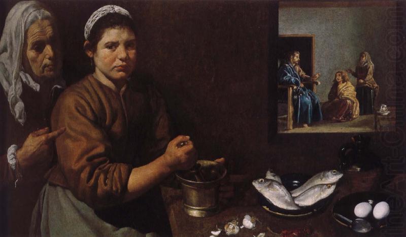Velasquez Jesus and Maria Mada at home china oil painting image