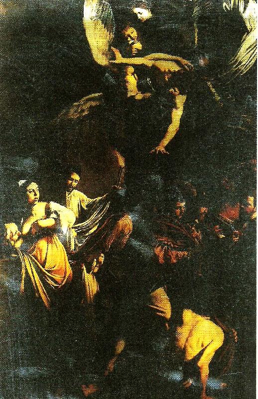 Caravaggio de sju barmhartighetsgarningarna china oil painting image