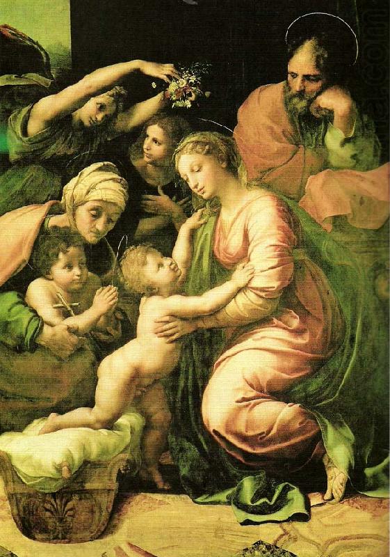 Raphael large holy family china oil painting image