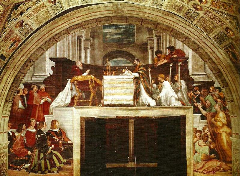 Raphael mass at bolsena china oil painting image