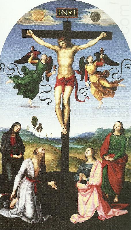 Raphael crucifixon with china oil painting image
