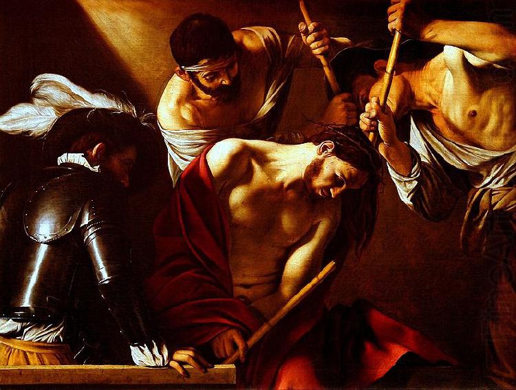 Caravaggio Dornenkronung Christi china oil painting image