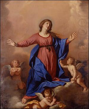 GUERCINO assumption of the Virgin china oil painting image