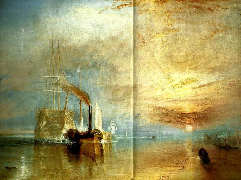 J.M.W.Turner the fighting temeraire china oil painting image