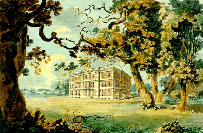 J.M.W.Turner radley hall from the south east china oil painting image