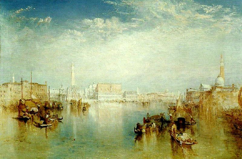 J.M.W.Turner ducal palace china oil painting image