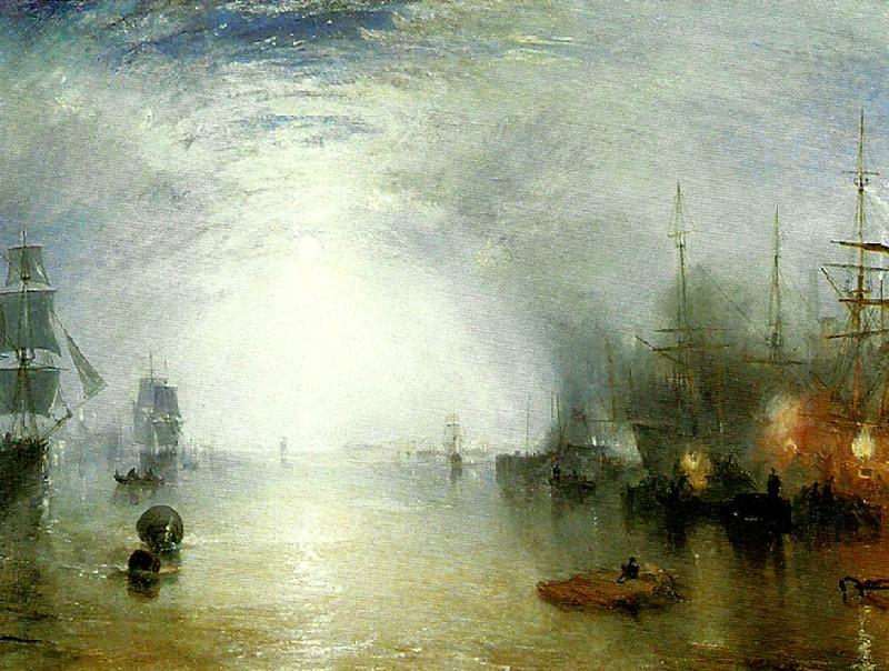 J.M.W.Turner keelmen heaving in coals by night china oil painting image