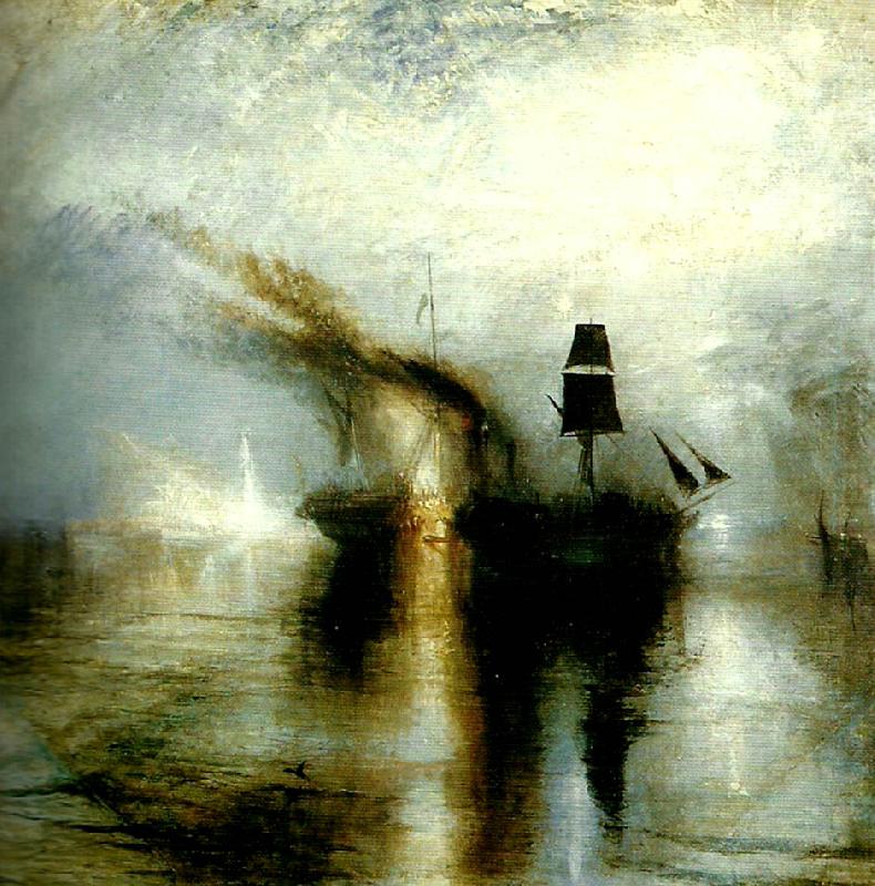 J.M.W.Turner peace burial at sea china oil painting image