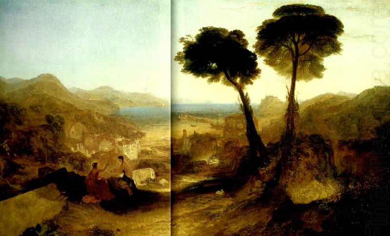 J.M.W.Turner the bay of baiae with appllo and the sibyl china oil painting image