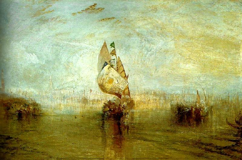 J.M.W.Turner the sun of venice going to sea china oil painting image
