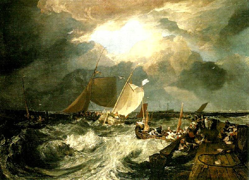 J.M.W.Turner calais pier china oil painting image