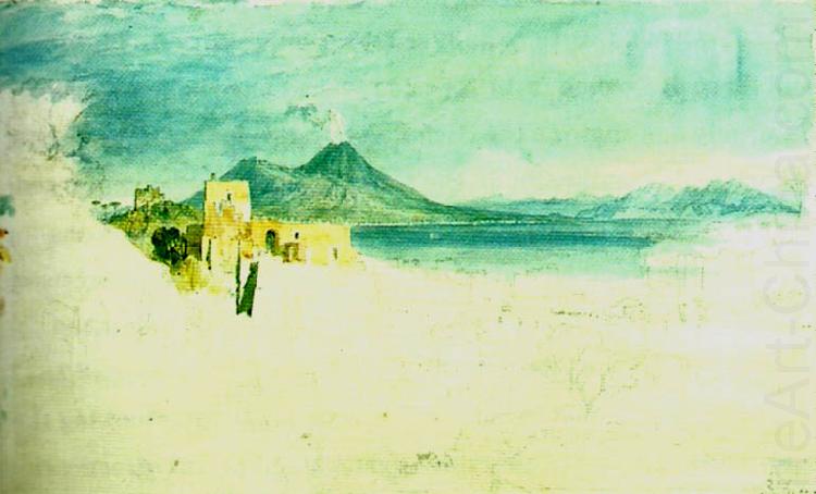 J.M.W.Turner view of naples in the distance china oil painting image